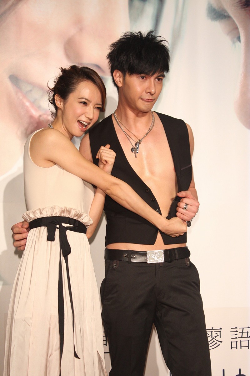 2011年8月29日,台北,新片《你好 谢谢》宣传.   ***_***谢佳见  linda