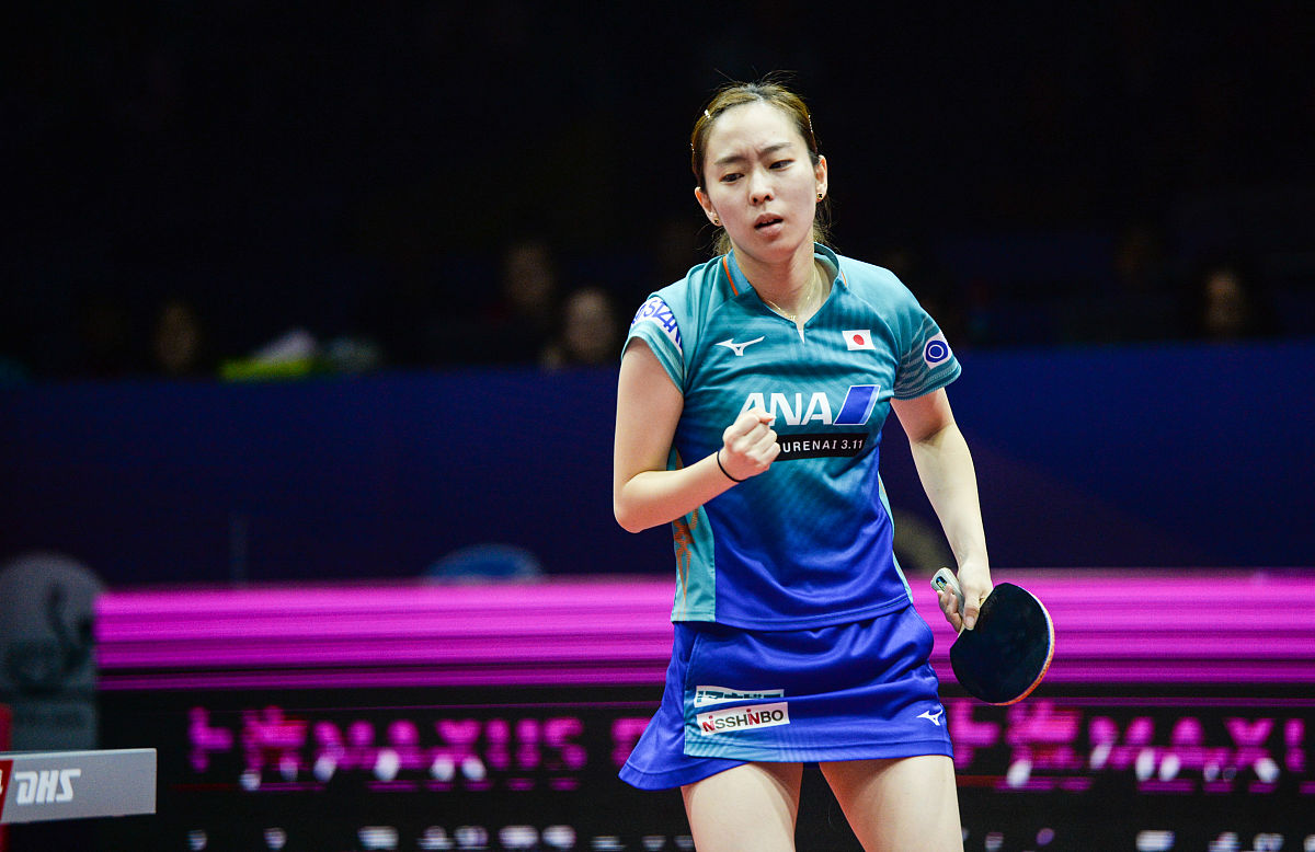 2019年10月19日,四川成都,2019国际乒联女子世界杯次日赛况.石川佳纯