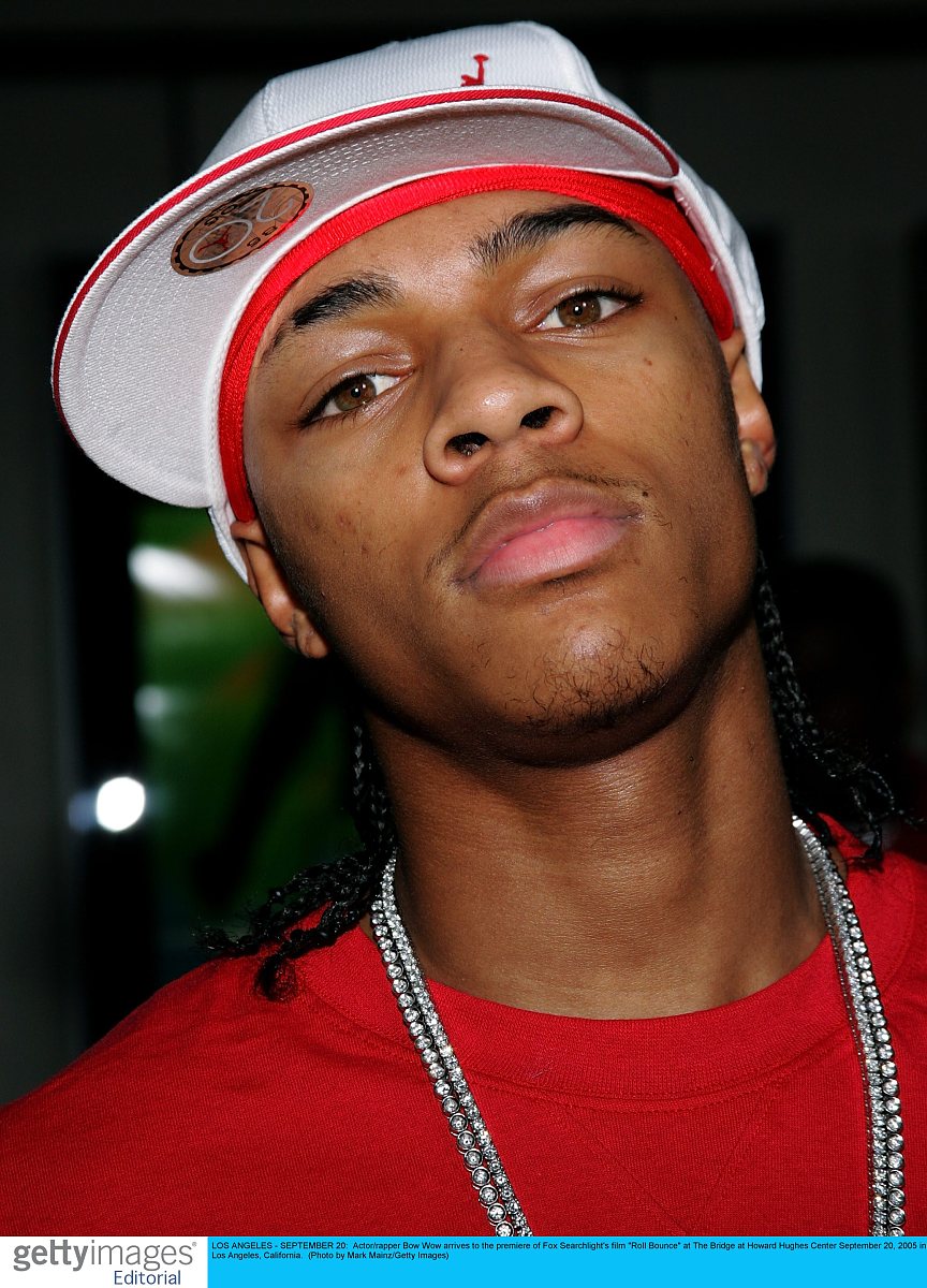 2005年9月20日,美国洛衫机,演员,说唱歌手bow wow(左)与制作人jermain
