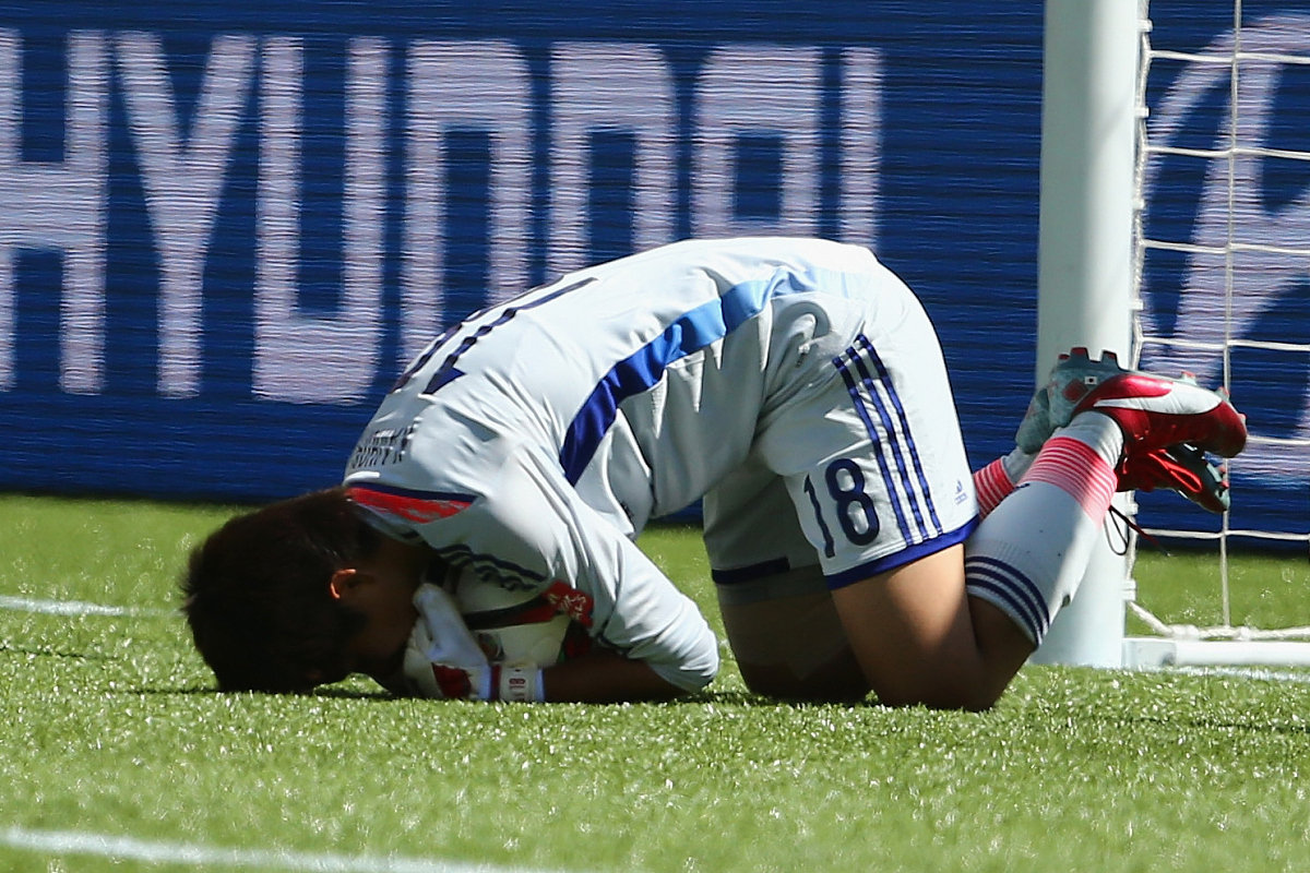 2015年6月27日,加拿大,2015女足世界杯1/4决赛,澳大利亚0-1日本.***_*