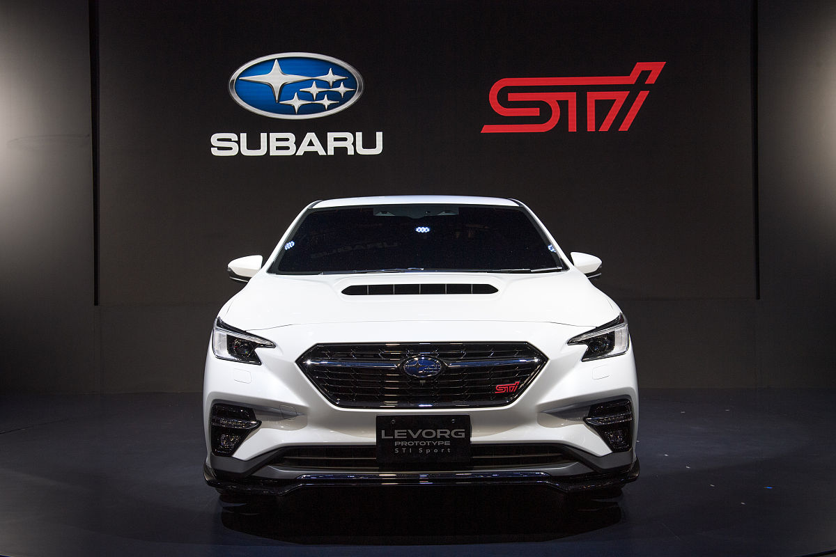 当地时间2020年1月10日,日本千叶,东京汽车沙龙举行.a subaru corp. l