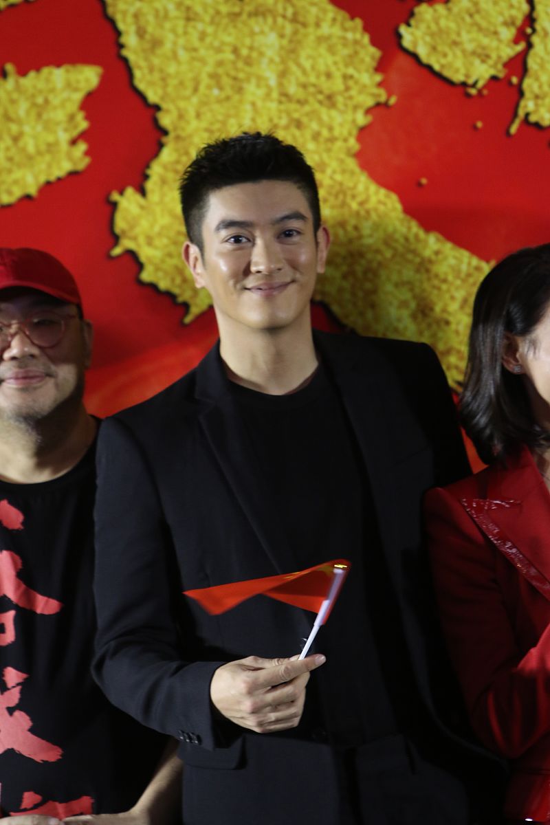 2019年9月28日,北京,电影《我和我的祖国》点映.杜江