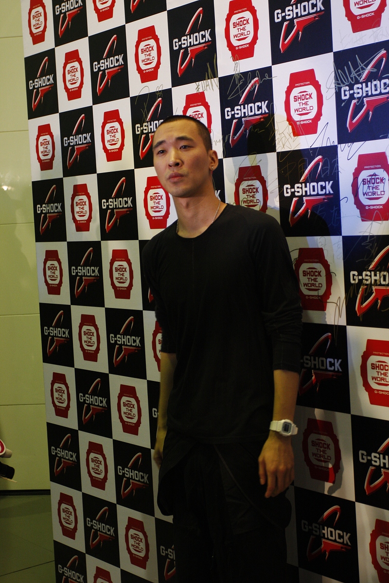 2010年9月15日,上海,运动腕表g-shock音乐派对在香港广场刘嘉玲的酒吧