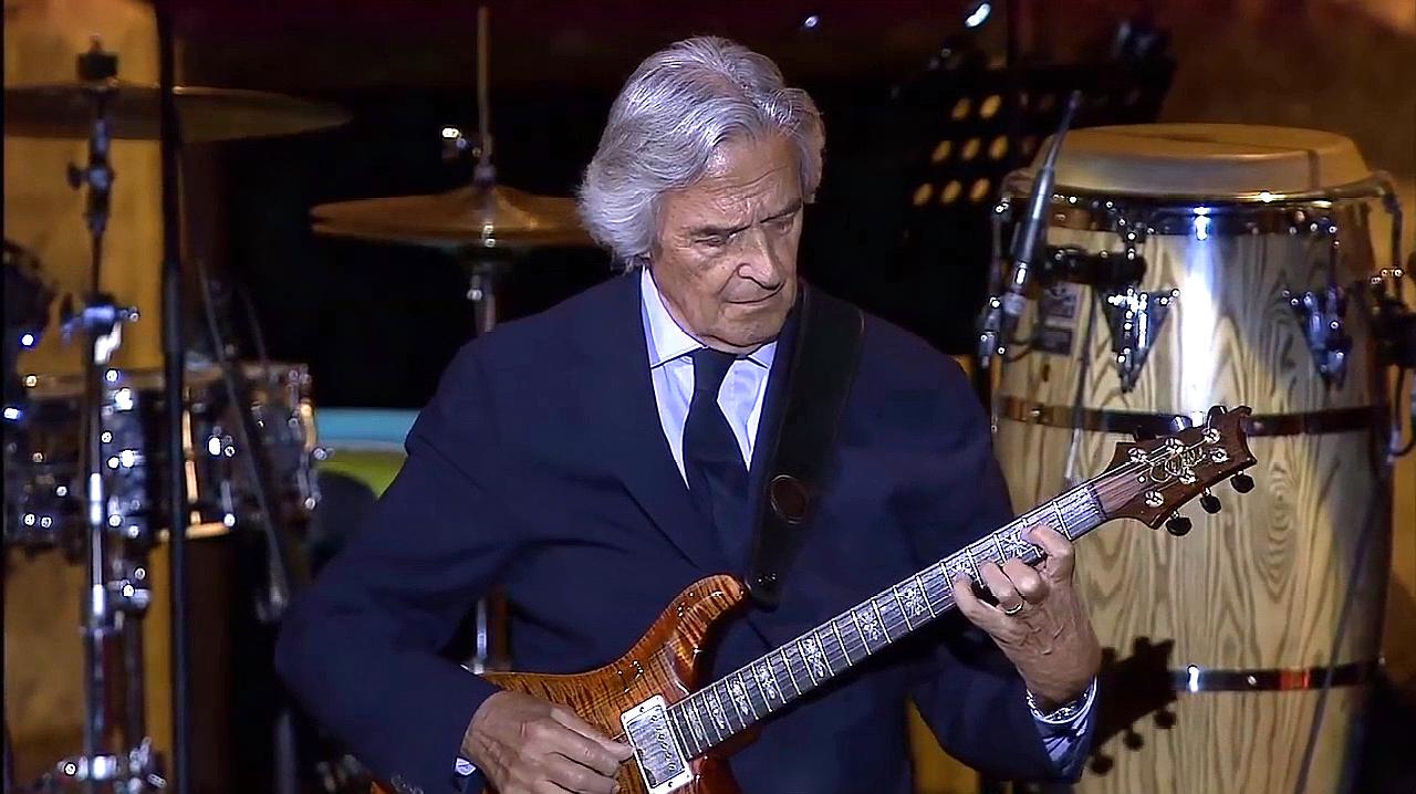 [图]著名融合吉他大师John McLaughlin 在国际爵士日的经典之作