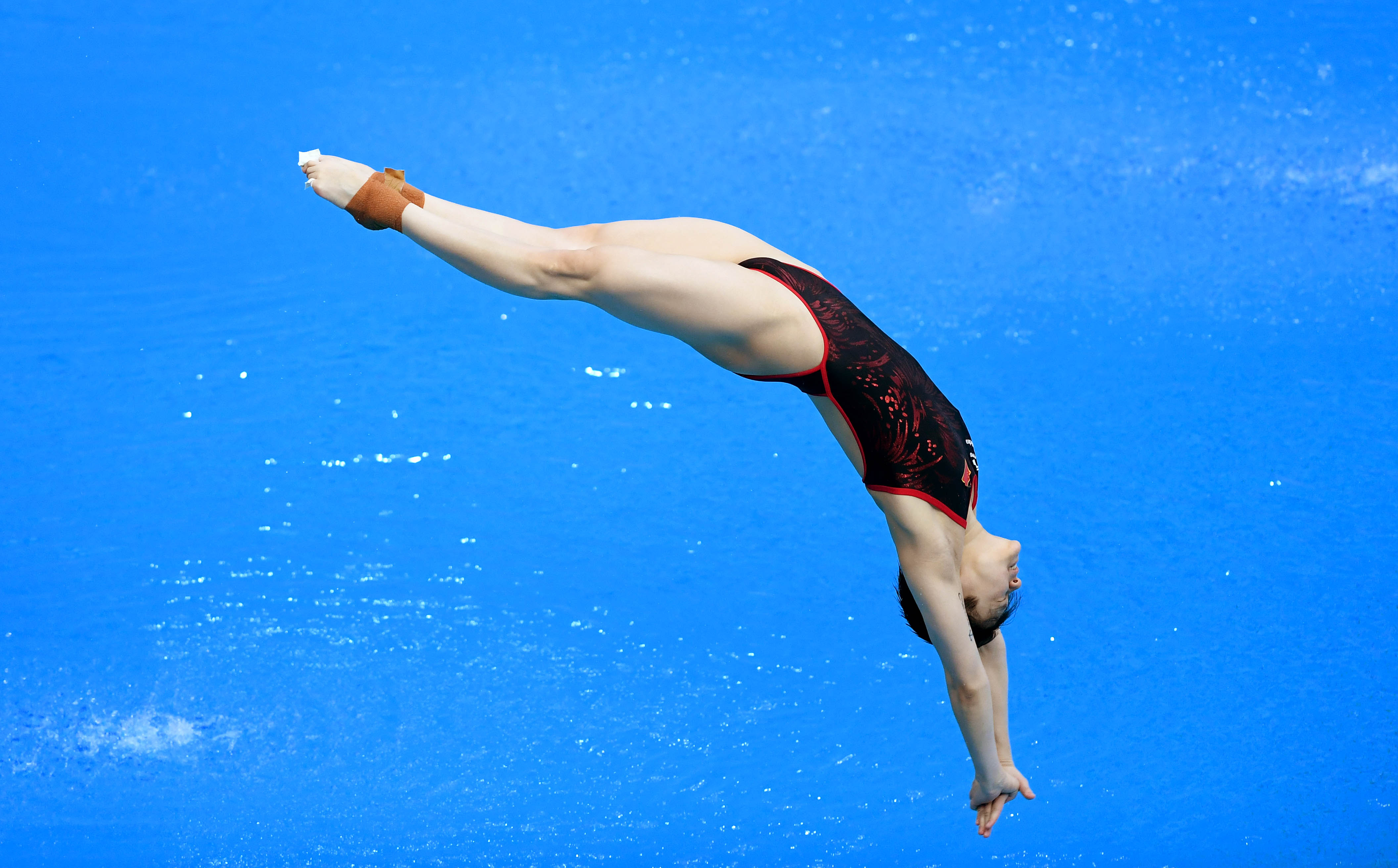 跳水--国际泳联世界系列赛(北京站):施廷懋晋级