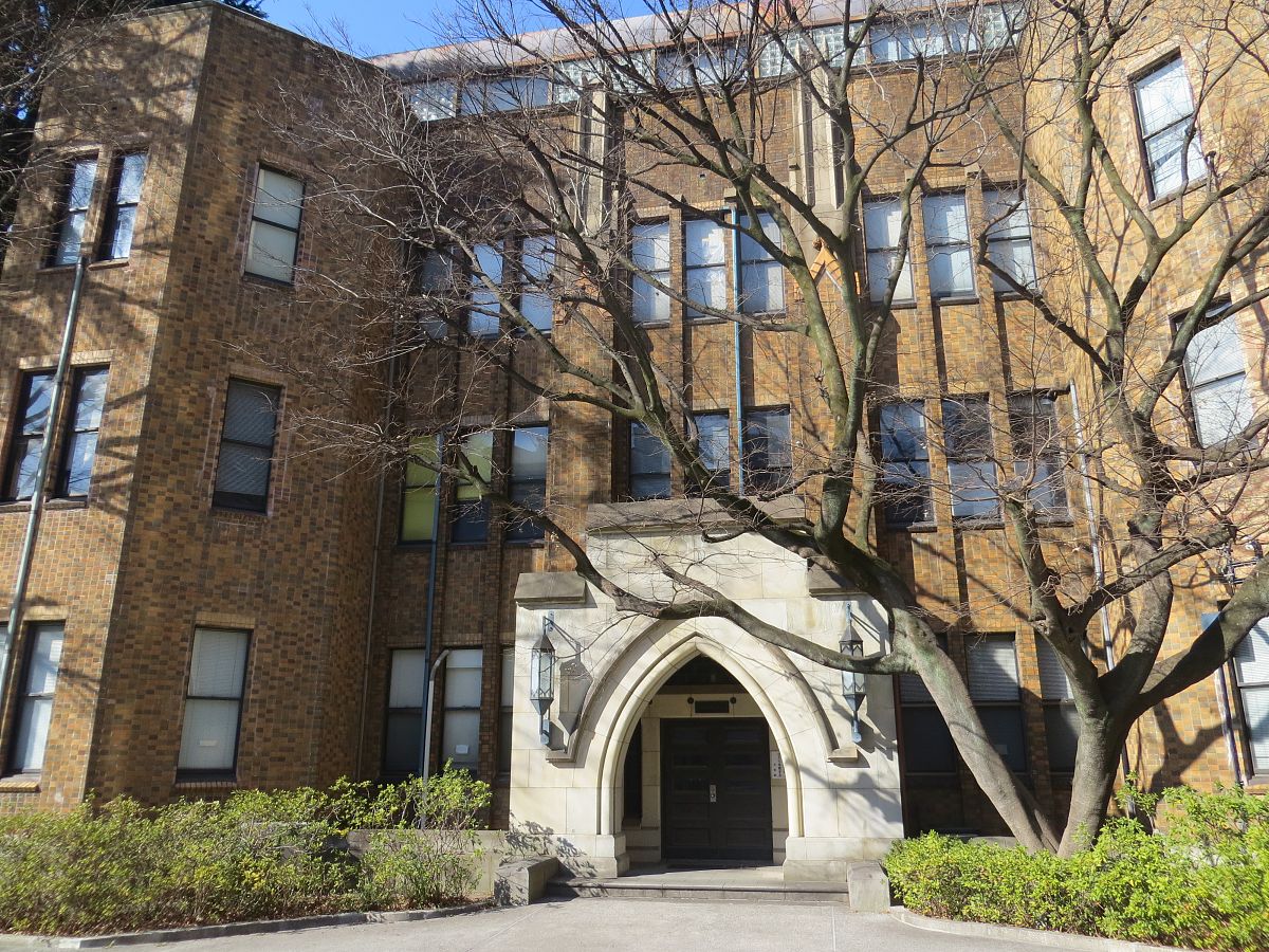 2019年2月17日,日本东京,东京大学校园.