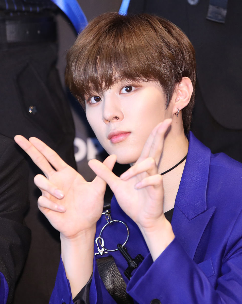 2019年9月19日,韩国首尔,明星参加《m! countdown》节目彩排.x1
