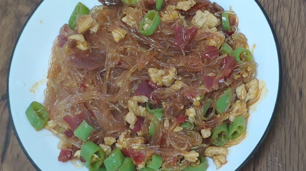 肉末粉丝最正宗做法,简单易学又好吃,光看着就口水直流!