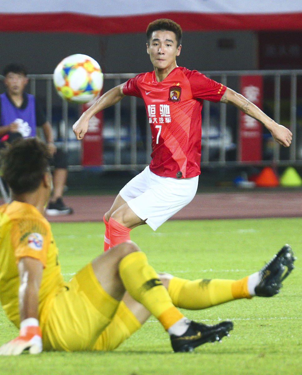 2019年8月28日,广东广州,2019亚冠1/4决赛首回合,广州恒大淘宝0-0鹿岛