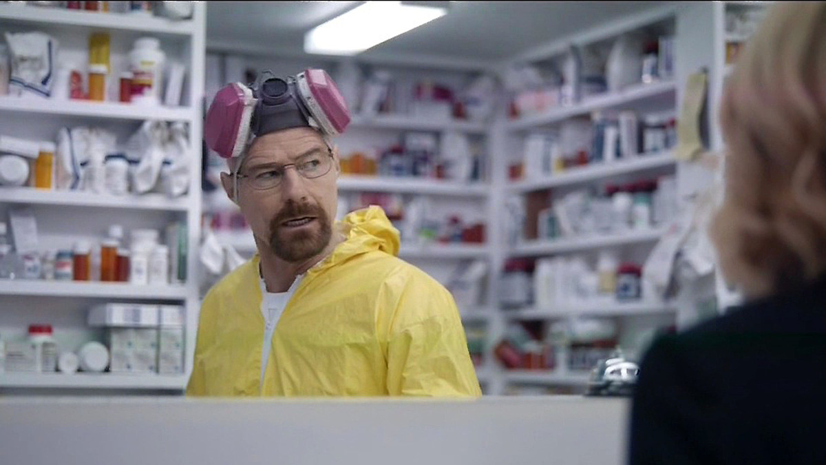 2015年2月2日讯,布莱恩·克兰斯顿(bryan cranston)拍摄"超级碗"<strong>广告</strong>.