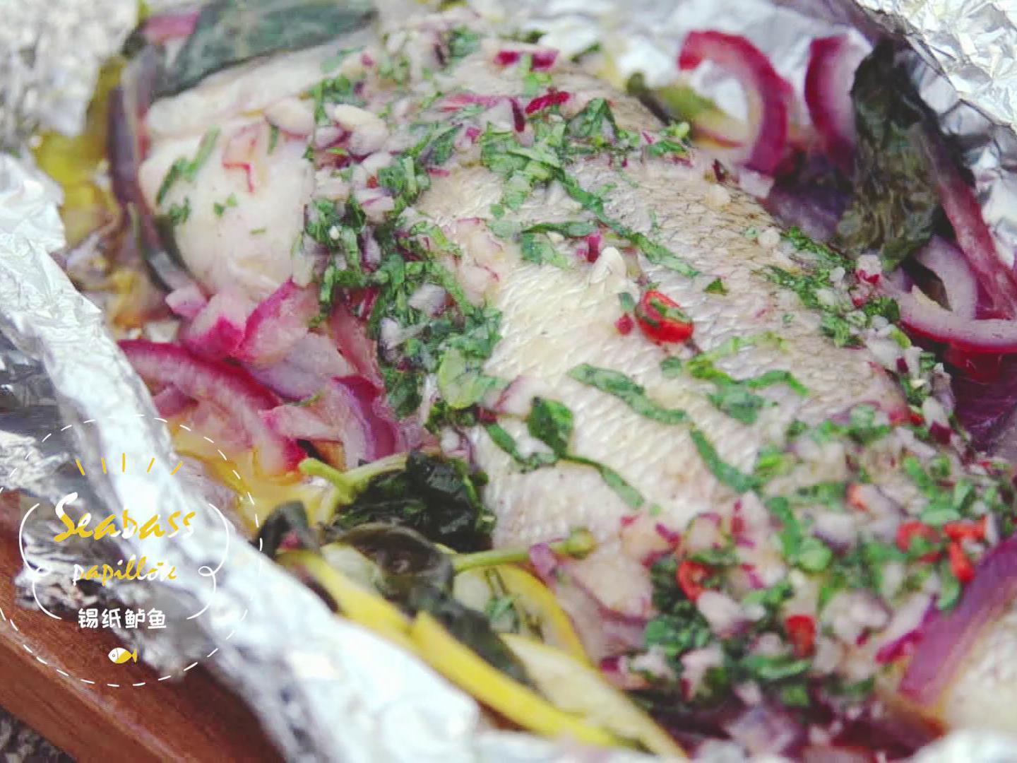 如何在海边做锡纸鲈鱼