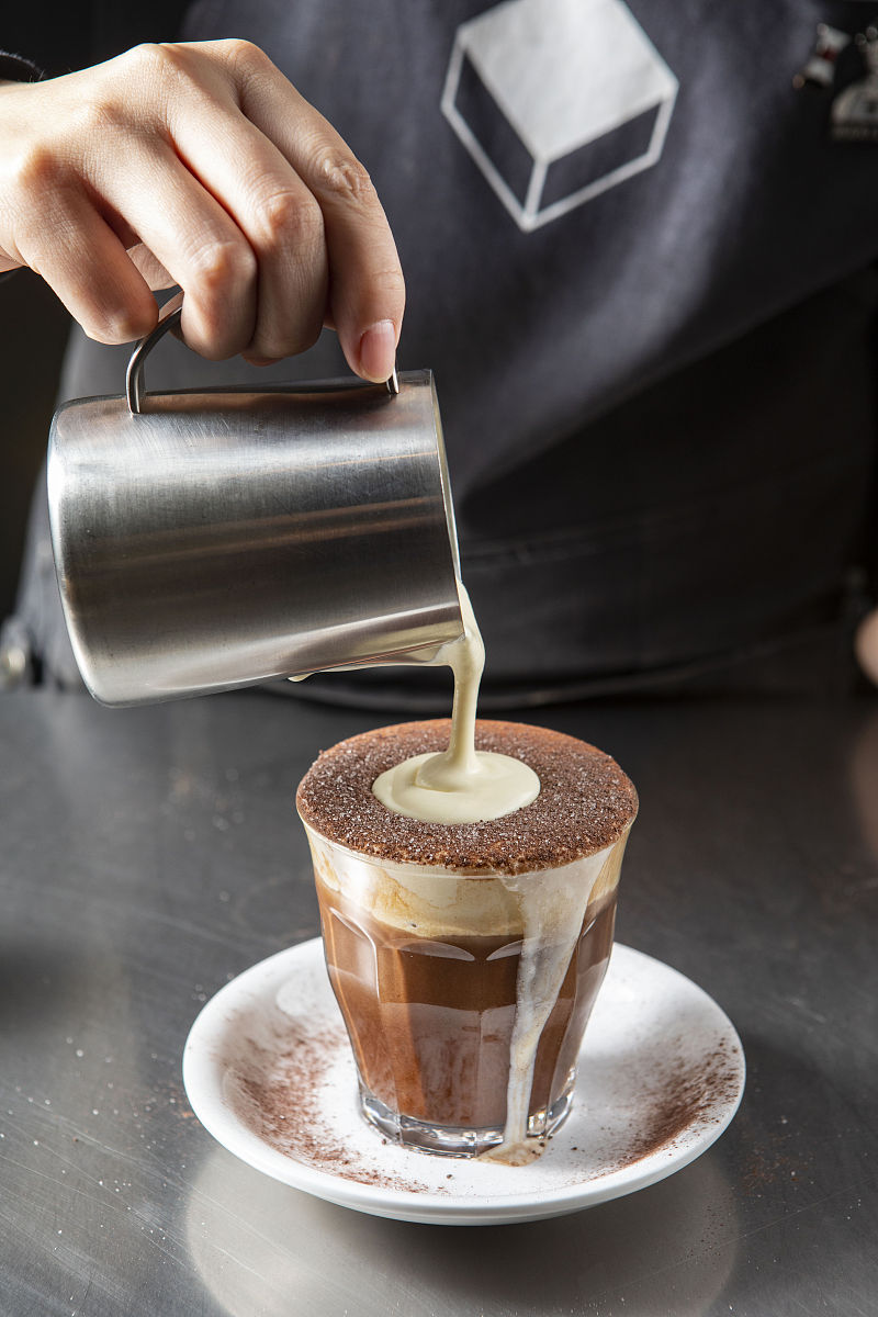 2019年10月8日,上海,eybox coffee是roseonly 公司开设的咖啡连锁店,