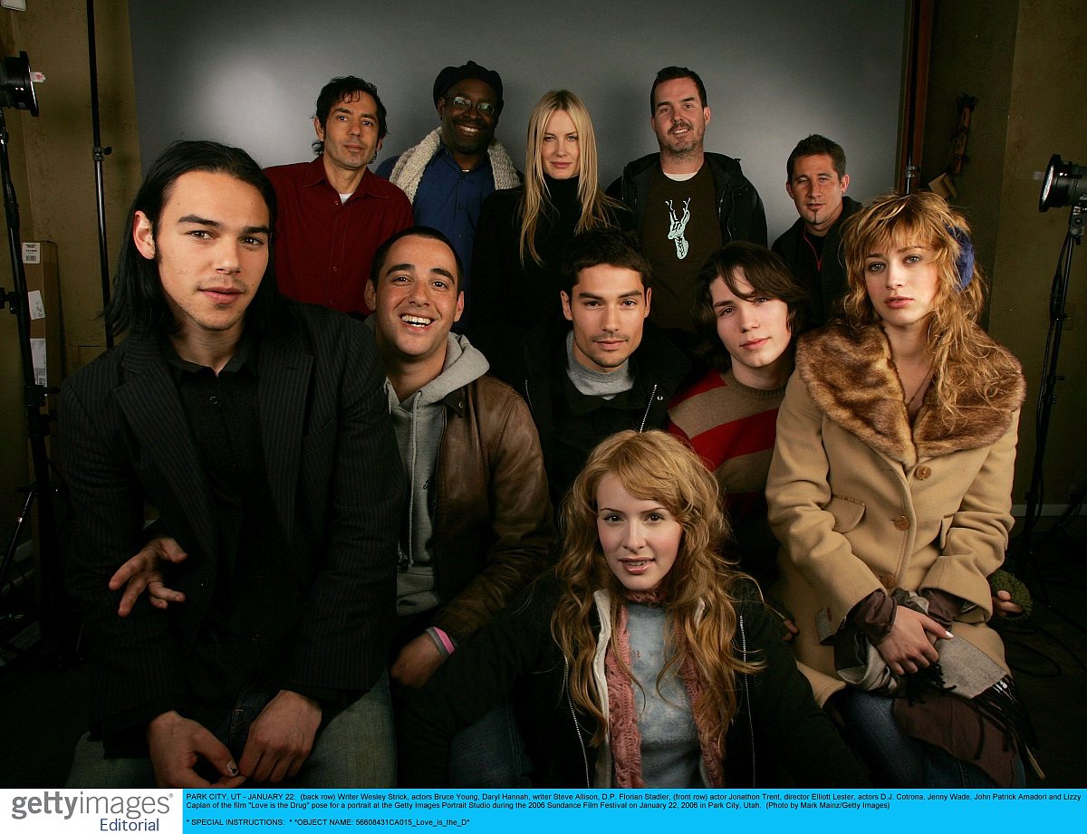 park city, ut - january 22:  (back row) writer wesley strick, ac