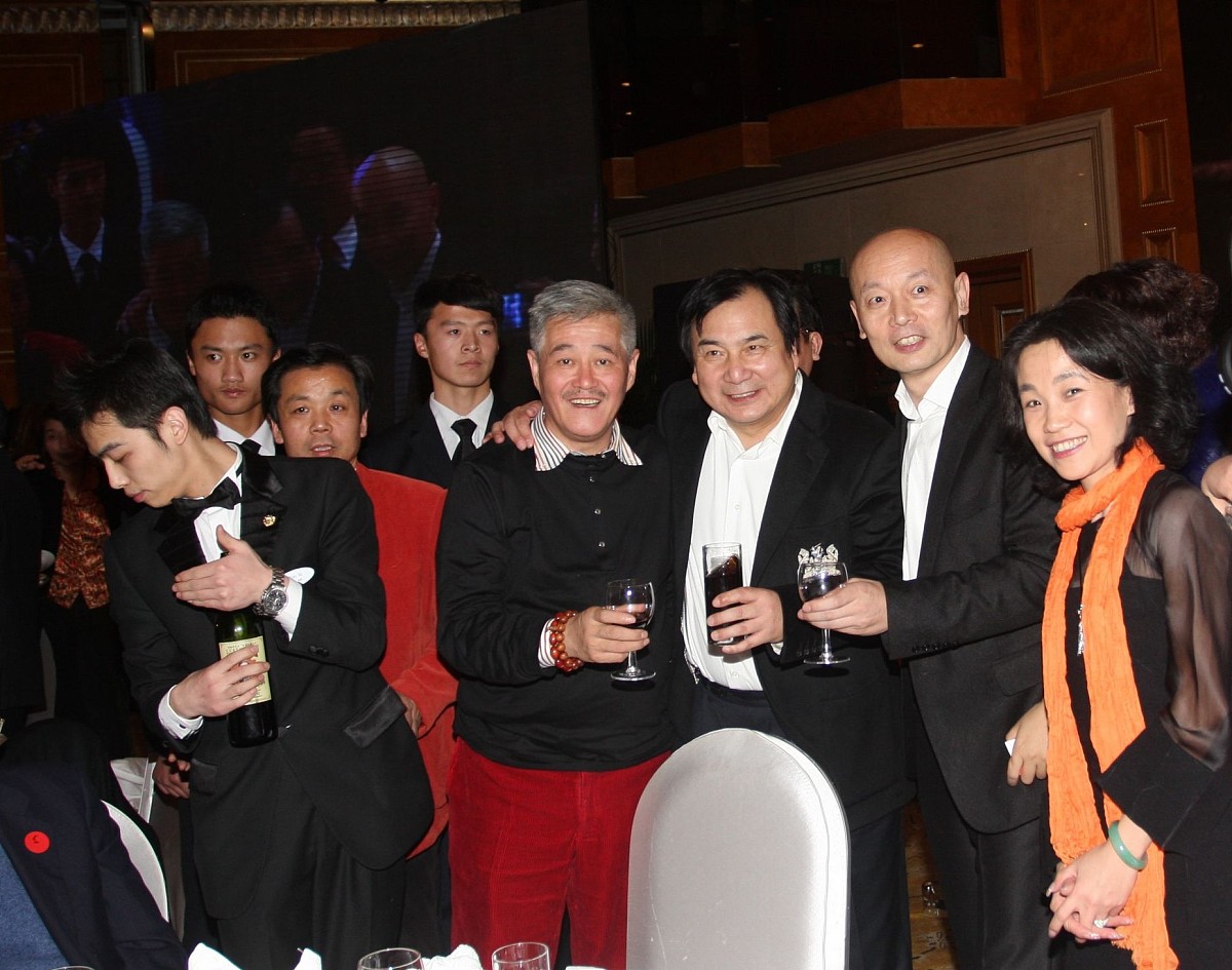 2011年1月19日,北京,亚洲第一位拥有劳斯莱斯的大富翁李晓华在昆仑饭