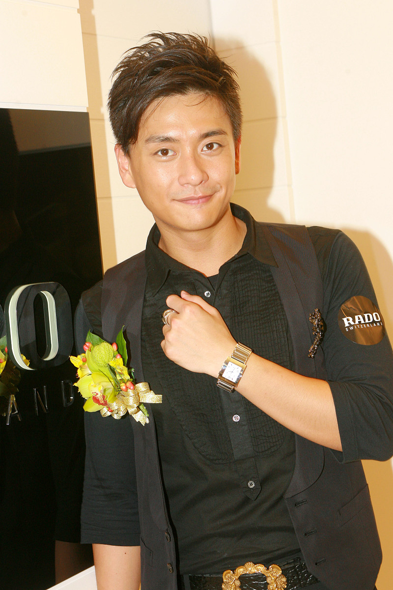 2007年6月5日,香港,黄宗泽出席某牌子手表旗舰店开幕礼.+++_+++rado雷