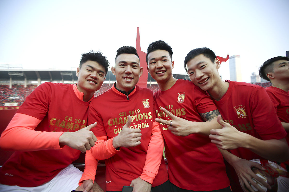 2019年12月1日,广东广州,2019中超第30轮,恒大淘宝3-0申花, 赛后恒大