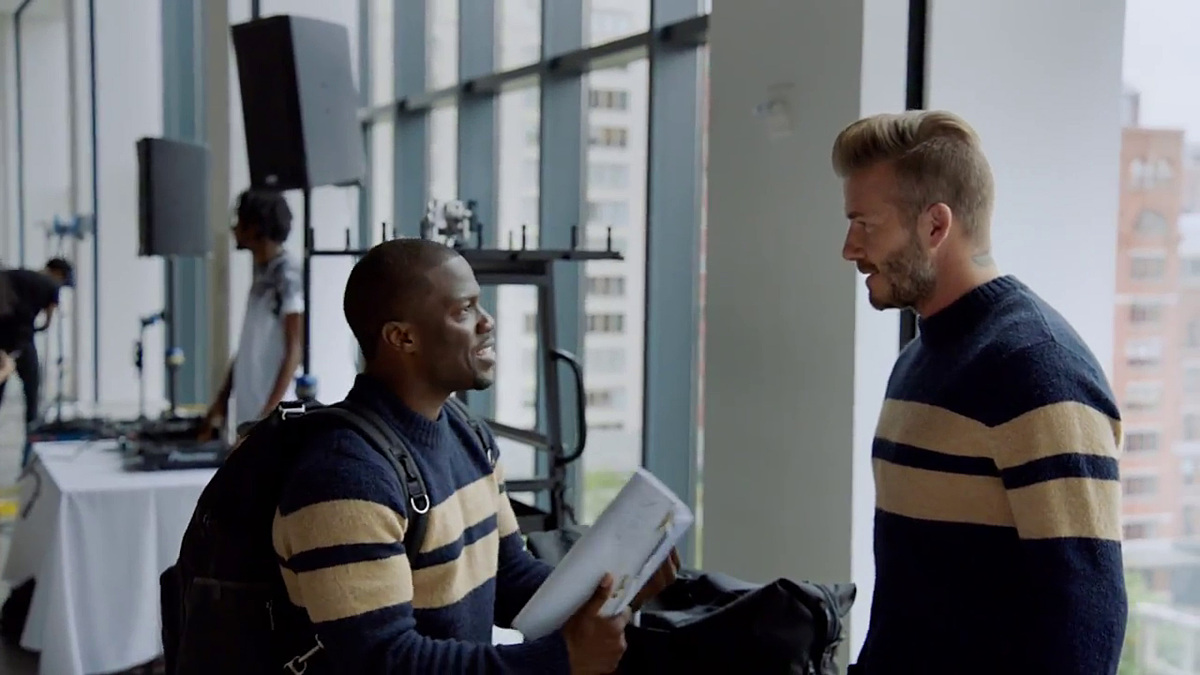 2015年9月30日讯,贝克汉姆(david beckham)拍摄h&m品牌广告.***_***29