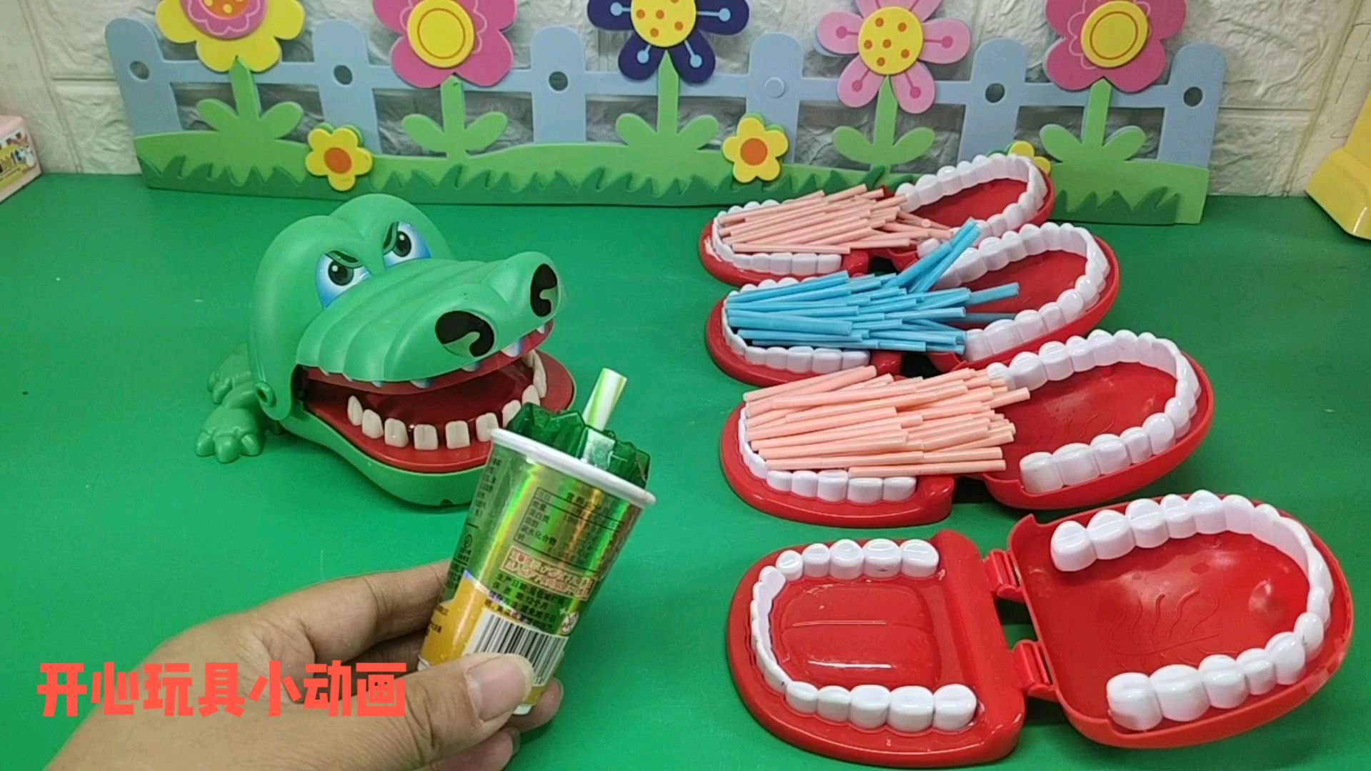 小鳄鱼饿了,鳄鱼妈妈带来的吸吸糖不够吃怎么办?