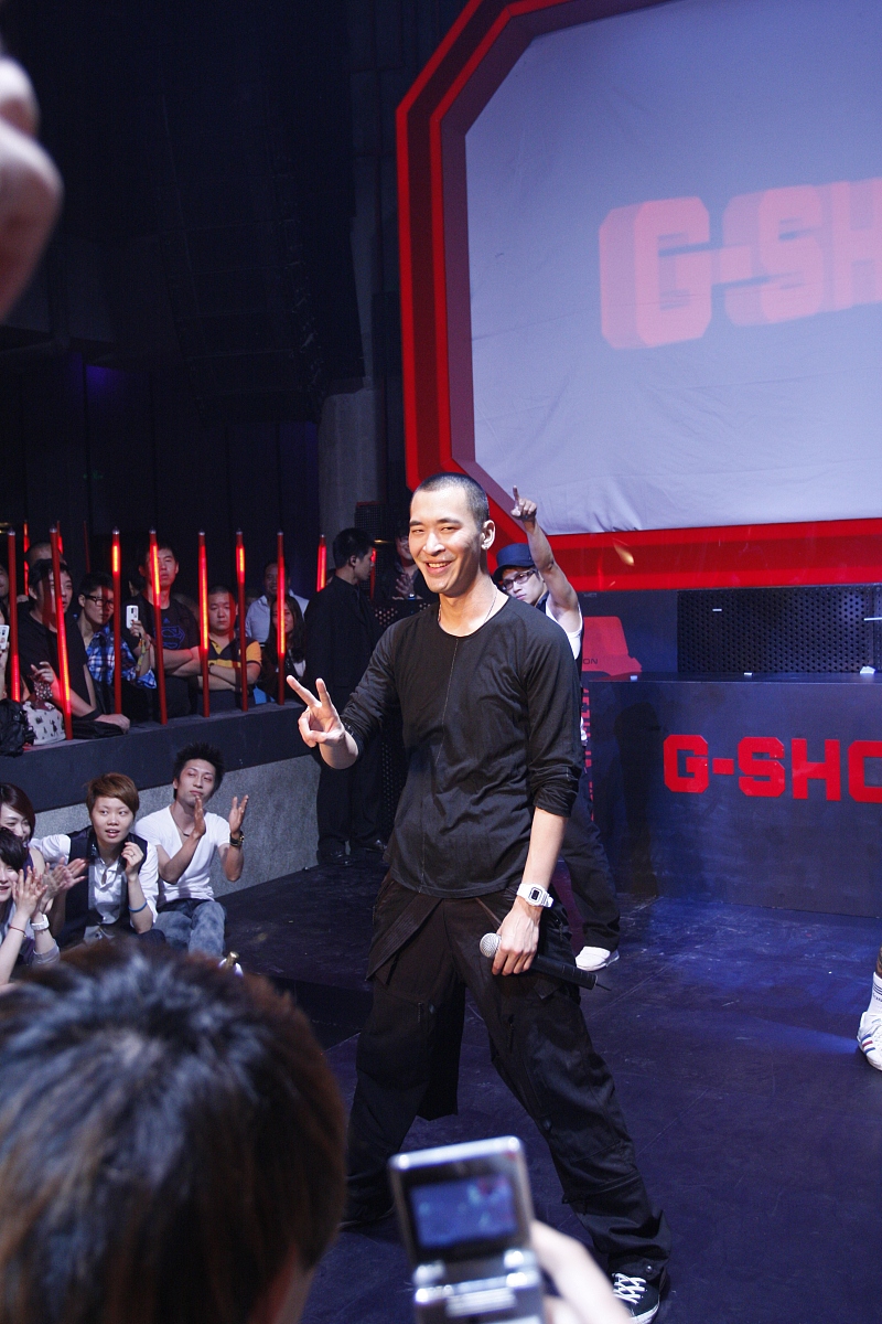 2010年9月15日,上海,运动腕表g-shock音乐派对在香港广场刘嘉玲的酒吧