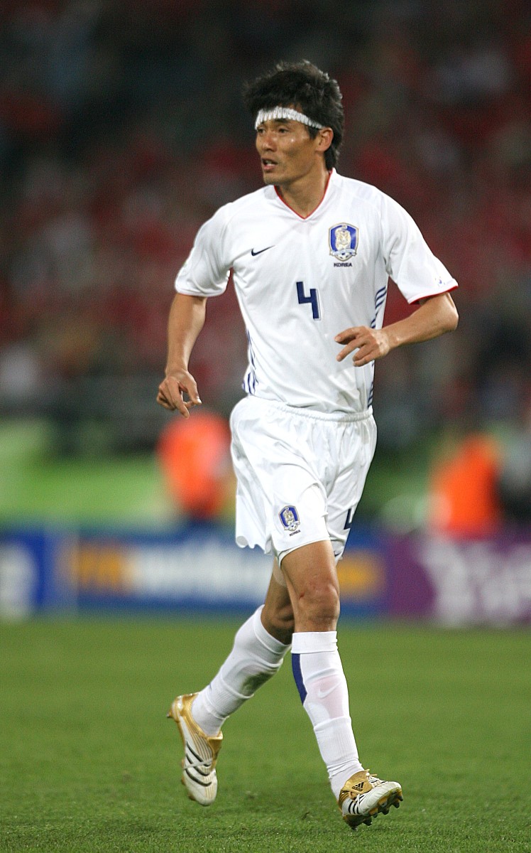 2006年6月23日,世界杯g组,瑞士2-0战胜韩国.崔真?  jin-chul choi, so