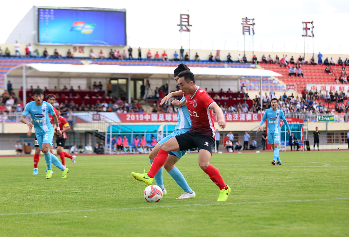 2019年6月23日,吉林延吉,2019中乙第17轮,延边北国vs保定容大.