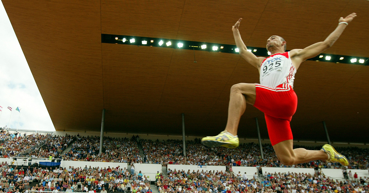 helsinki, finland - august 09:  hamdi dhouibi of tunisia compete