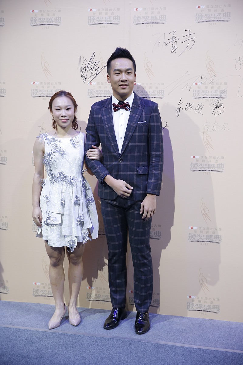 2014年1月11日,北京万事达中心,2013cctv体坛风云人物颁奖典礼举行.**