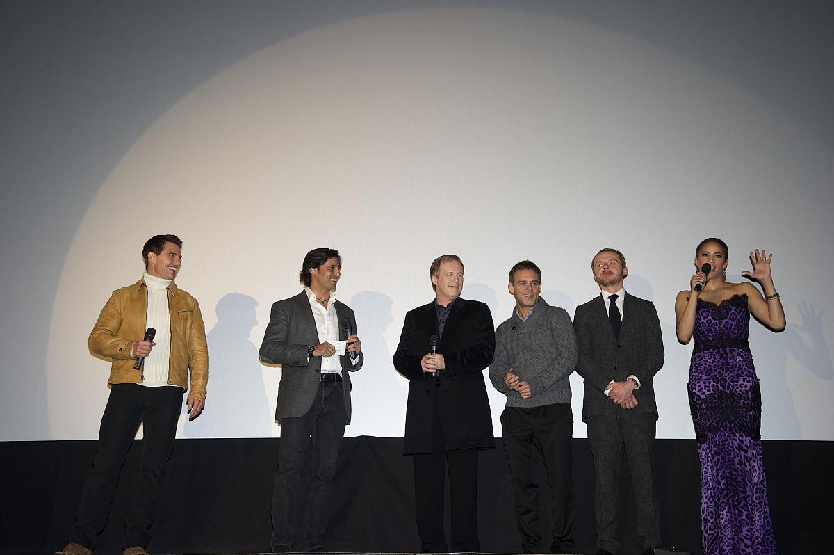2011年12月13日讯,西班牙马德里,当地时间12月12日,电影《碟中谍4》(m