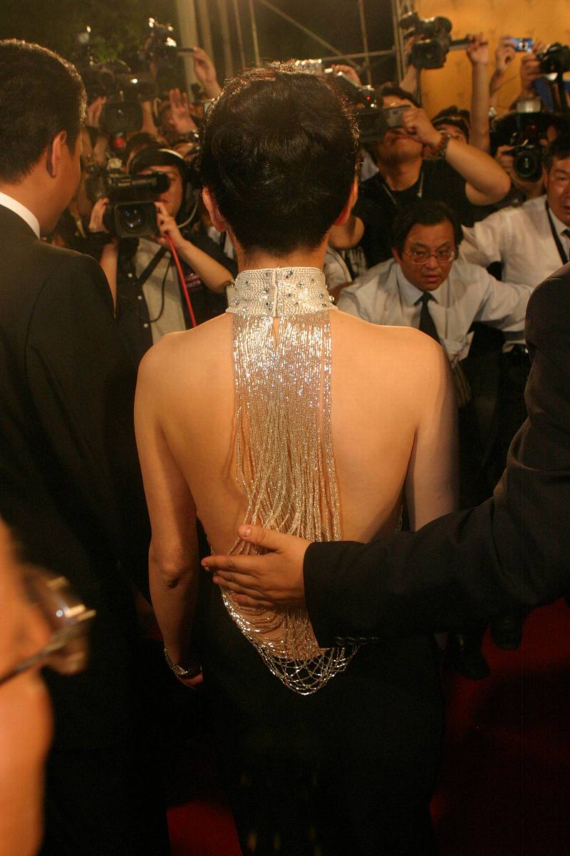 2004年6月5日,上海电影节开幕,星光大道.+++_+++上海电影节,星光大道,