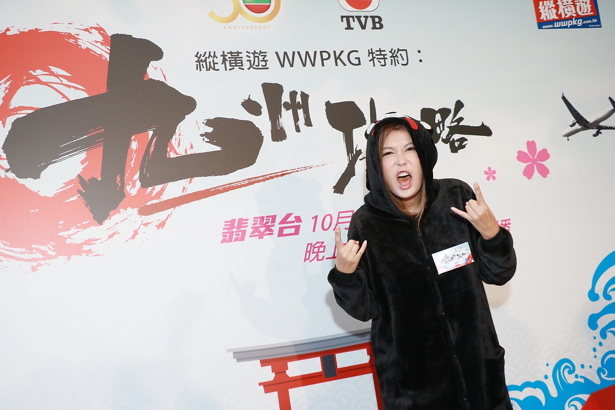 2017年10月13日,香港,杜如风出席旅游节目《九州攻略》的宣传活动.***