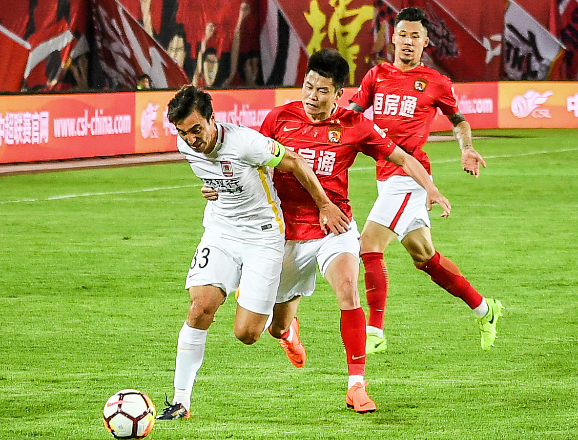 2018中超次轮:广州恒大淘宝5-0长春亚泰 高拉特两射两传