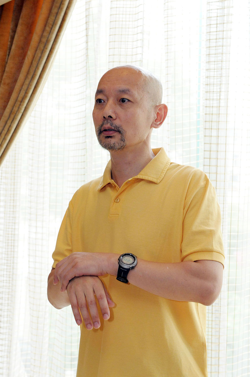 2009年7月1日,北京,电影《气喘吁吁》海报揭幕及官网启动仪式正式举办