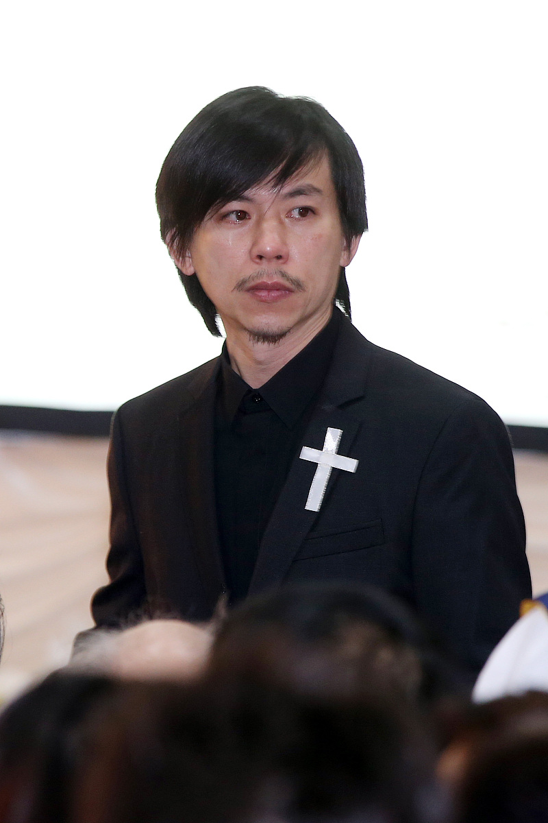 2014年1月27日,台北,音乐大师李泰祥告别仪式.***_*** 李泰祥之子李奕