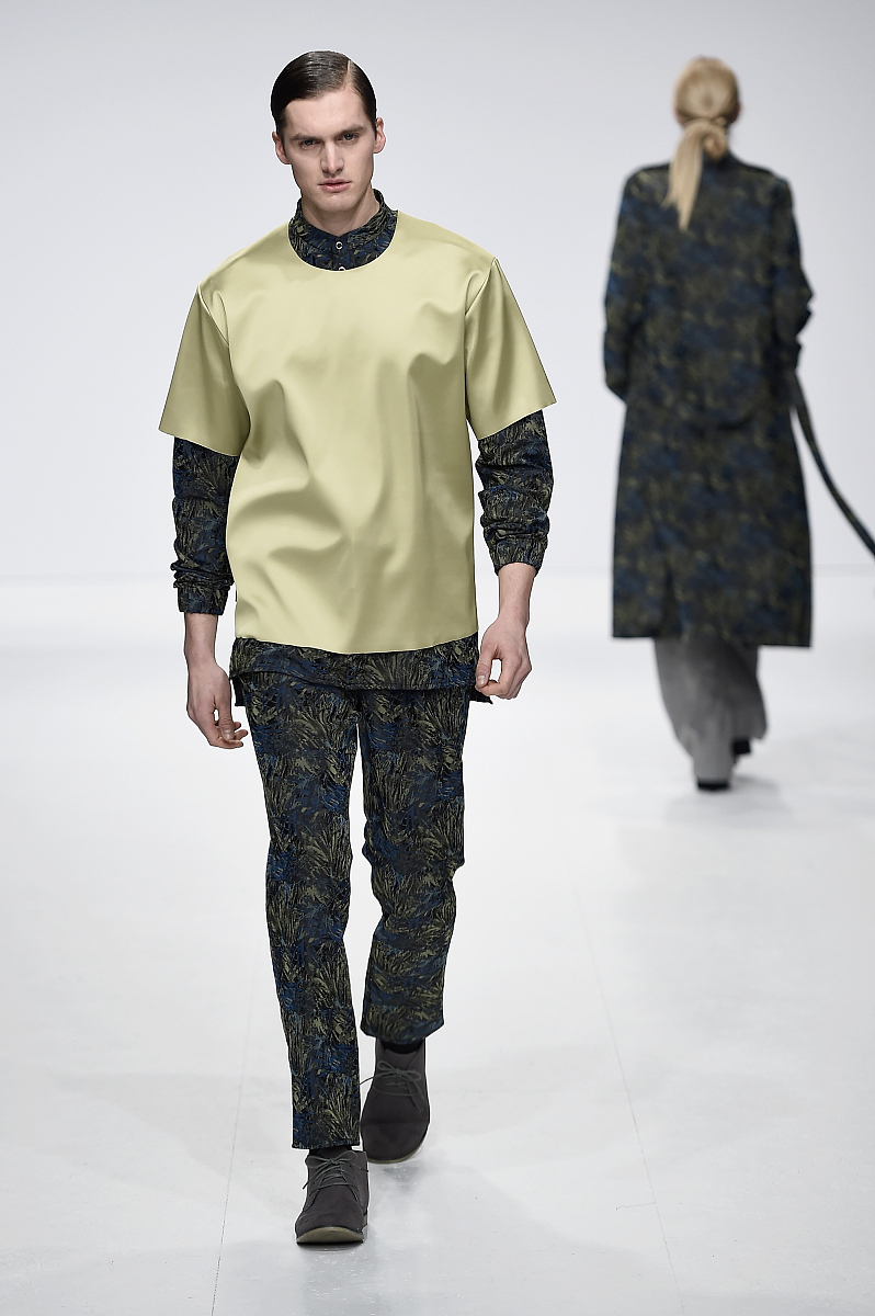 2015年1月21日讯,柏林,当地时间1月20日,2015柏林时装周(秋冬):barre 