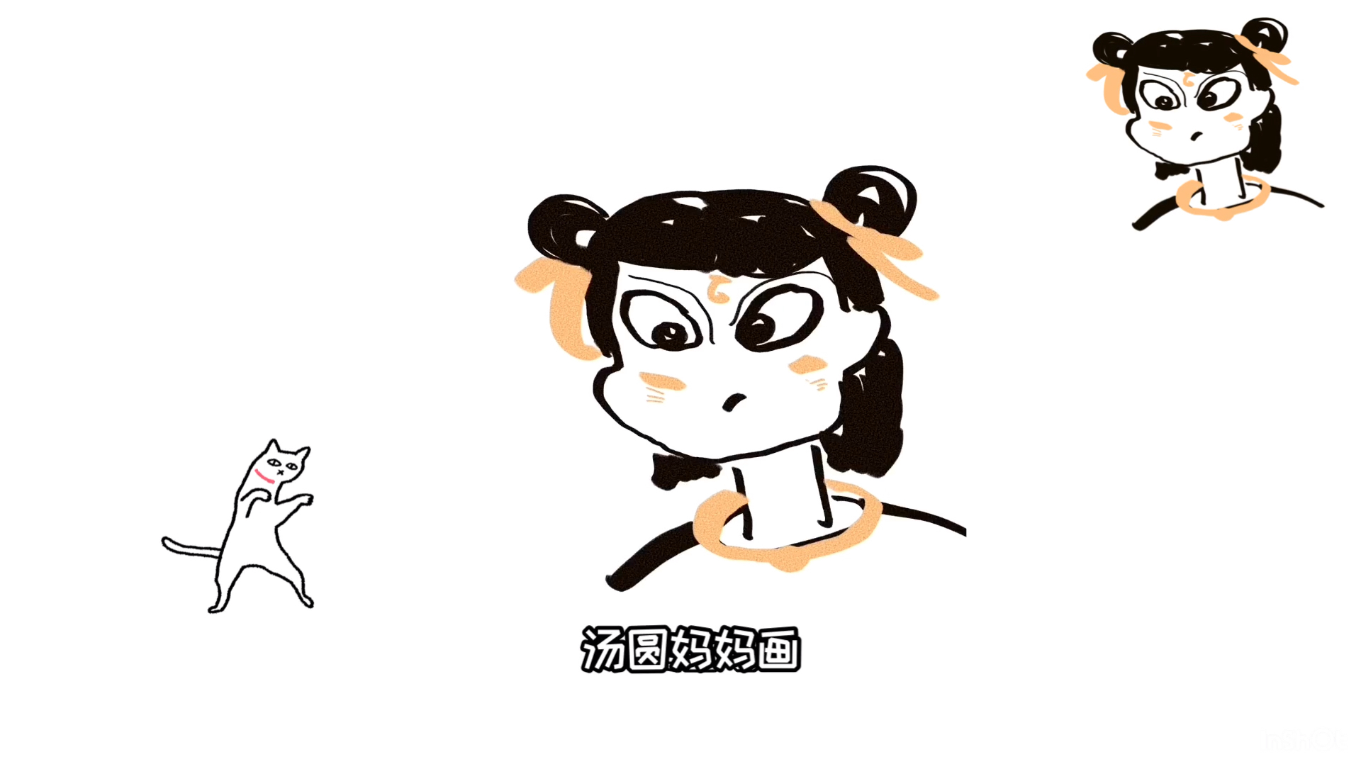 画了这么多丑萌的哪吒,你最喜欢哪一个?一起用简笔画画哪吒吧!