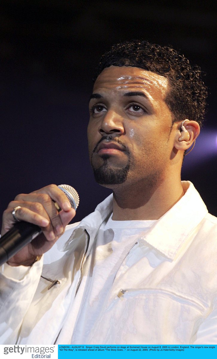 2005年8月8日,英国伦敦,著名歌手克雷格大卫(craig david)在somerset 