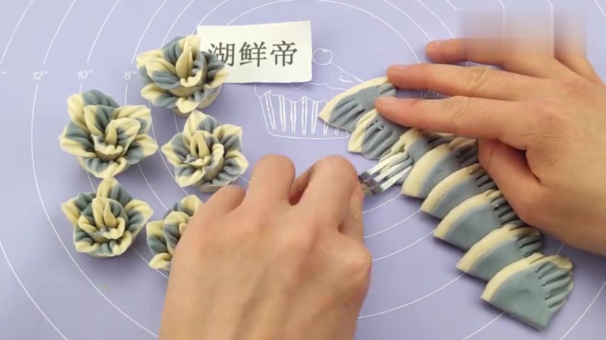 像花一样的花卷馒头 简单教程 一学就会