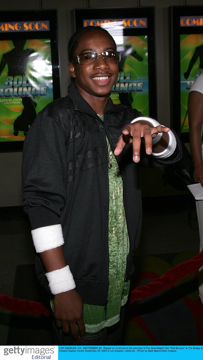 2005年9月20日,美国洛衫机,演员,说唱歌手bow wow(左)与制作人jermain
