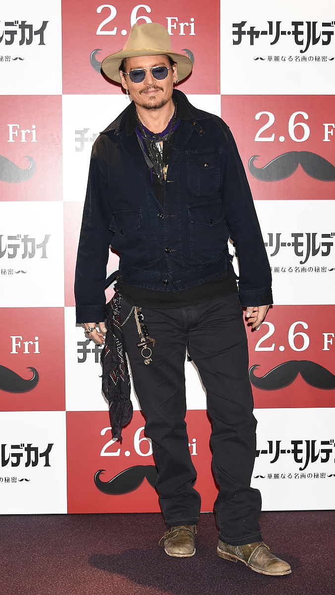 2015年1月28日,日本东京,电影《贵族大盗》发布会举行.***_***tokyo, 