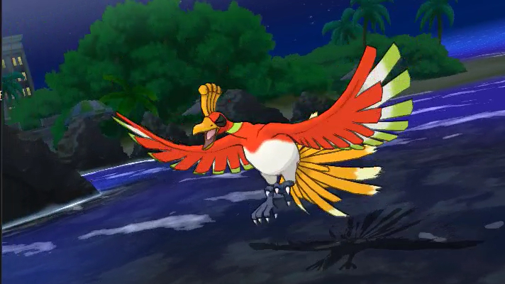 口袋妖怪,神话中精灵七彩凤凰,最后居然自杀了