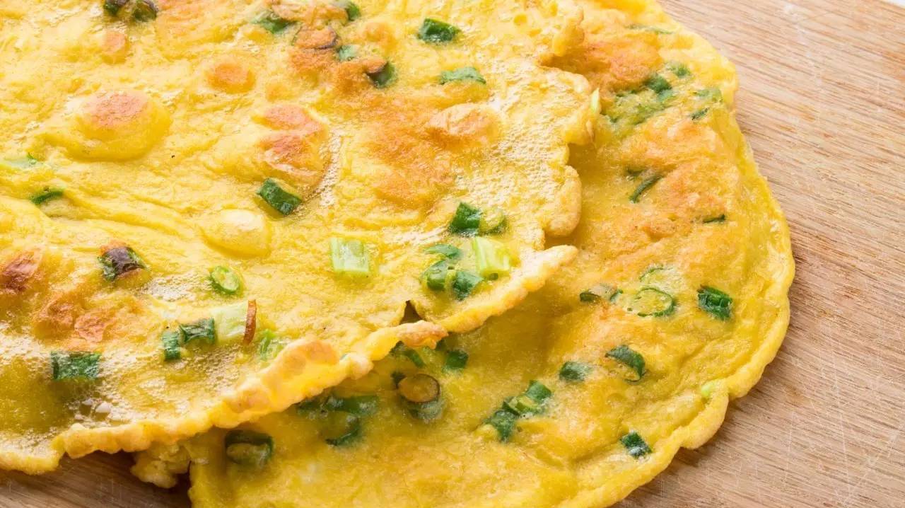 家常葱花鸡蛋饼,不发面不烫面,步骤简单,连炒菜的时间都省了