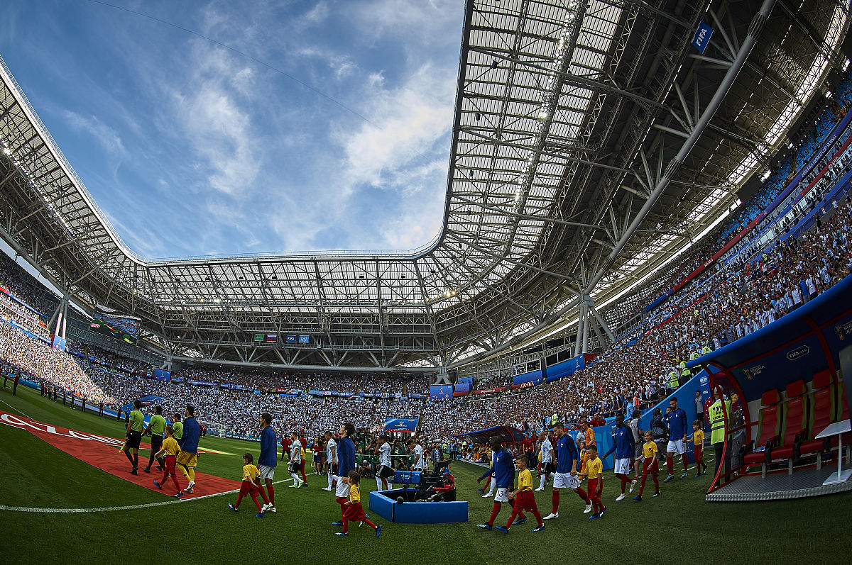 2018年6月30日,俄罗斯,2018俄罗斯世界杯d组,法国vs阿根廷.kazan, rus