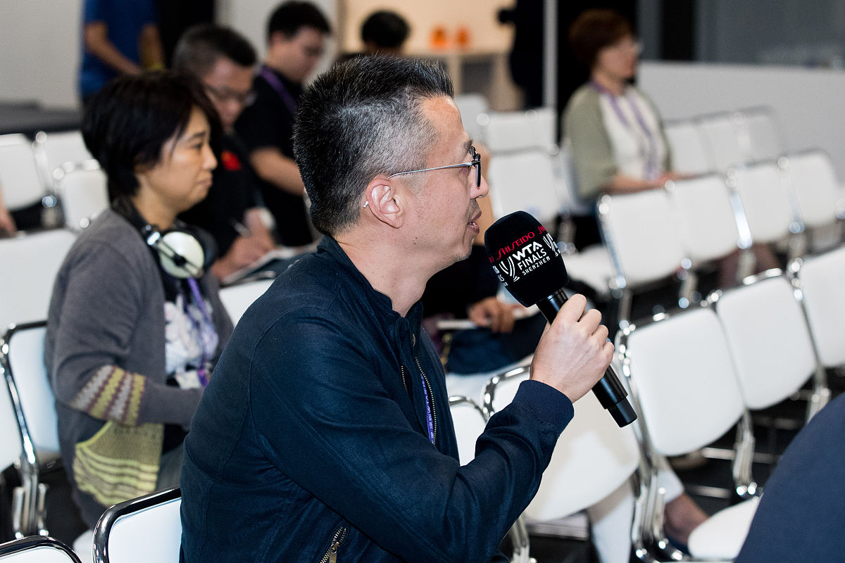 2019年11月2日,广东深圳,2019深圳wta年终总决赛,球员出席新闻发布会.