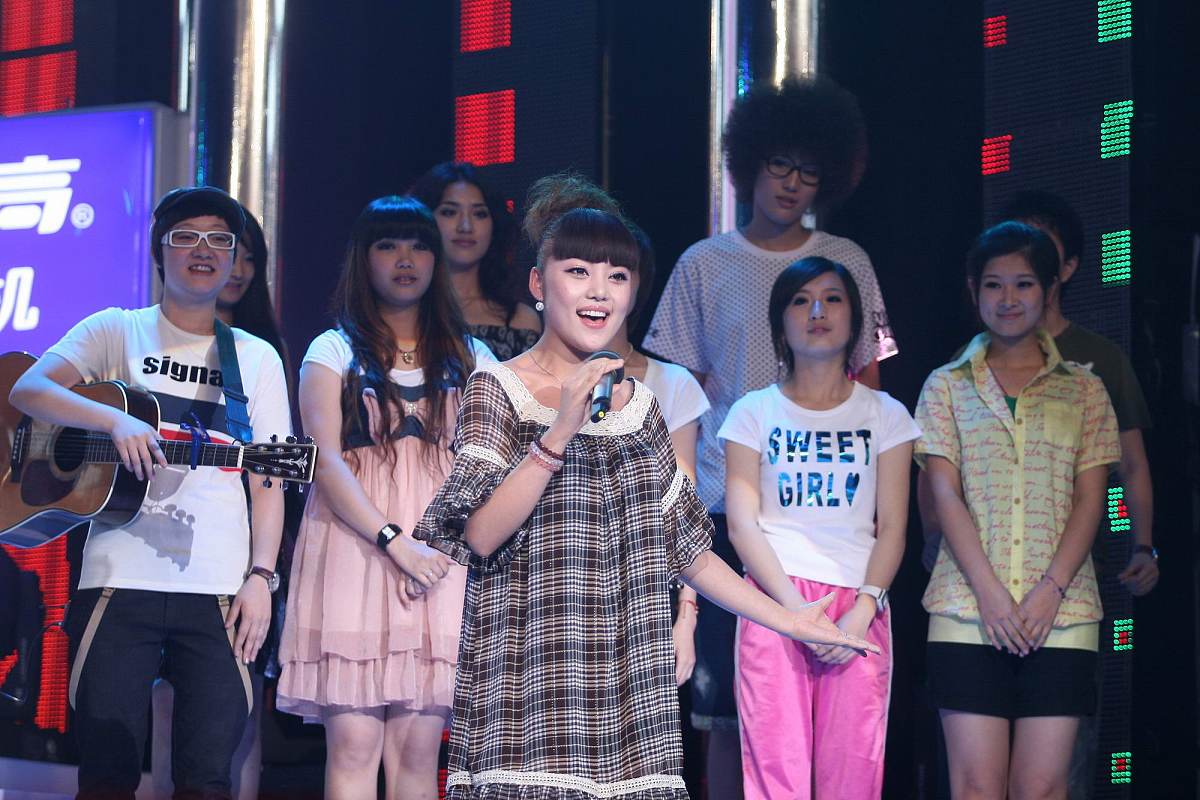 2009年6月8日,湖南长沙,快乐女声300强媒体见面会.+++_+++快乐女声,快