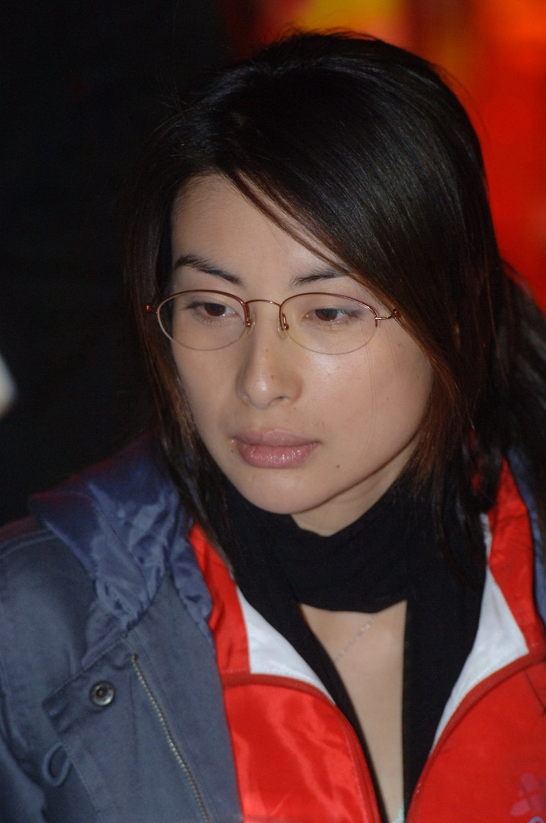2005年11月<strong>8</strong>日,郭晶晶在北京参加搜狐奥运会官方网站开通仪式.