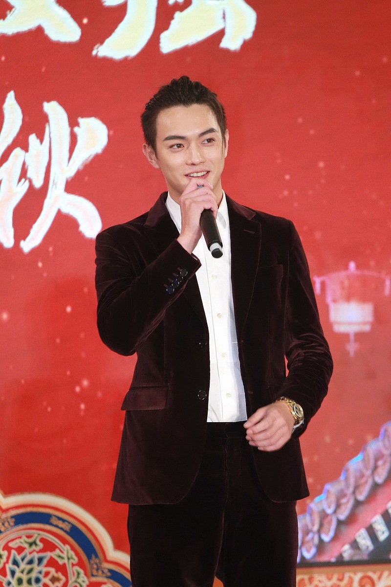 2018年9月24日,香港,《延禧<strong>攻略</strong>》演员在马鞍山出席剧集的中秋节宣传