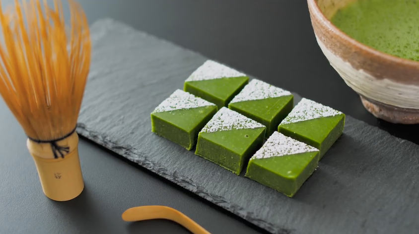 为最爱的TA亲手制作抹茶生巧克力!