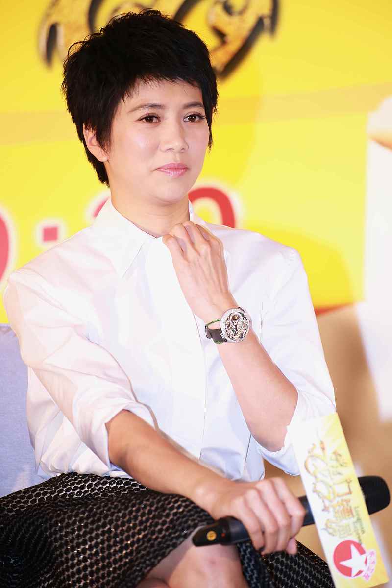 2013年07月27日,上海,电视剧《龙门镖局》举行新闻发布会.袁咏仪
