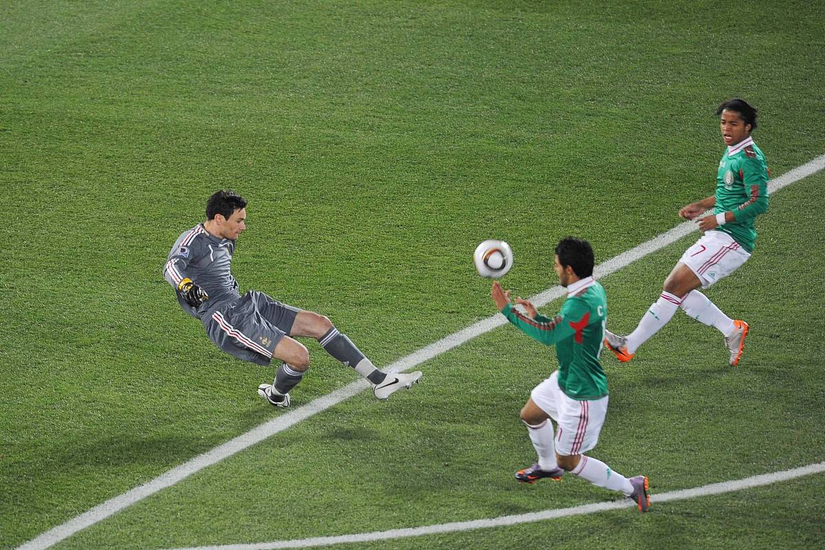 2010年6月17日,南非波罗瓜尼,2010世界杯a组次轮,墨西哥vs法国.***_**