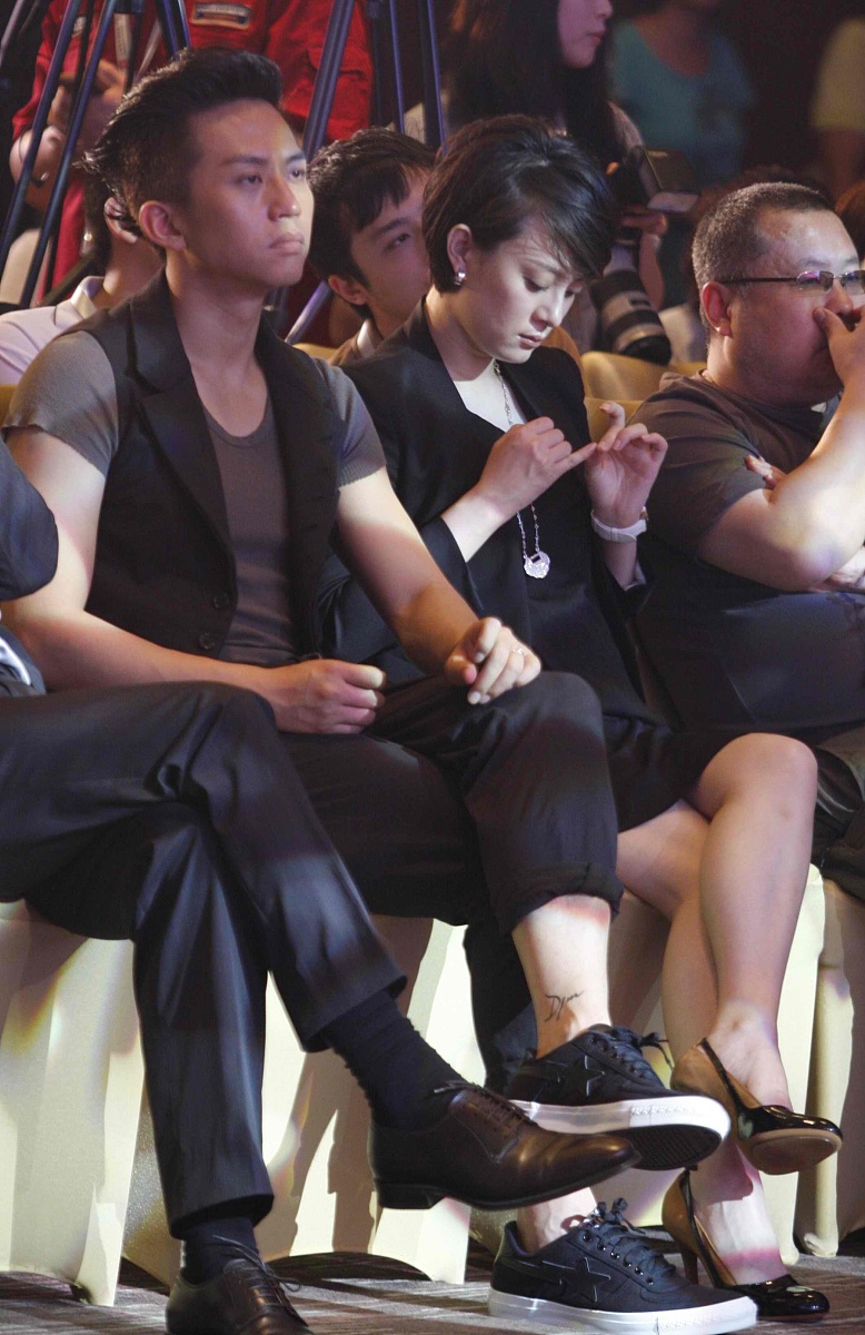 2011年6月12日,上海,第14届上海电影节.2011"e触即发"作品推介会.***_